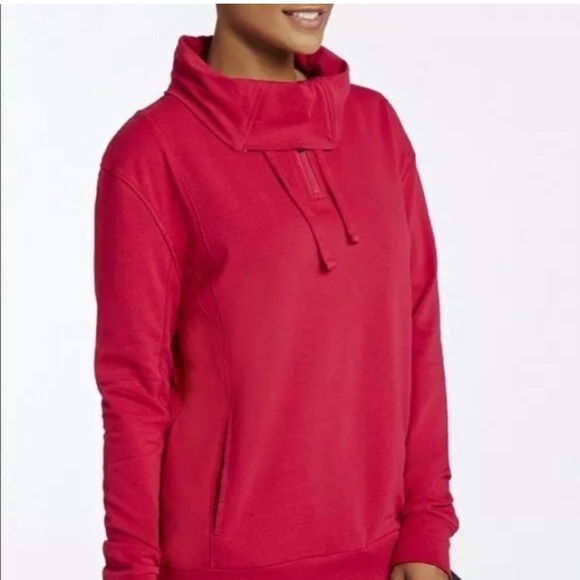 Fabletics Tops - Fabletics Cowl Neck Sweatshirt in Pink, size XL